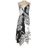 WHT HOUSE BLK MRKT Floral Wrap Dress 6P