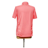 Fila Pink Microfiber Polo Men's L