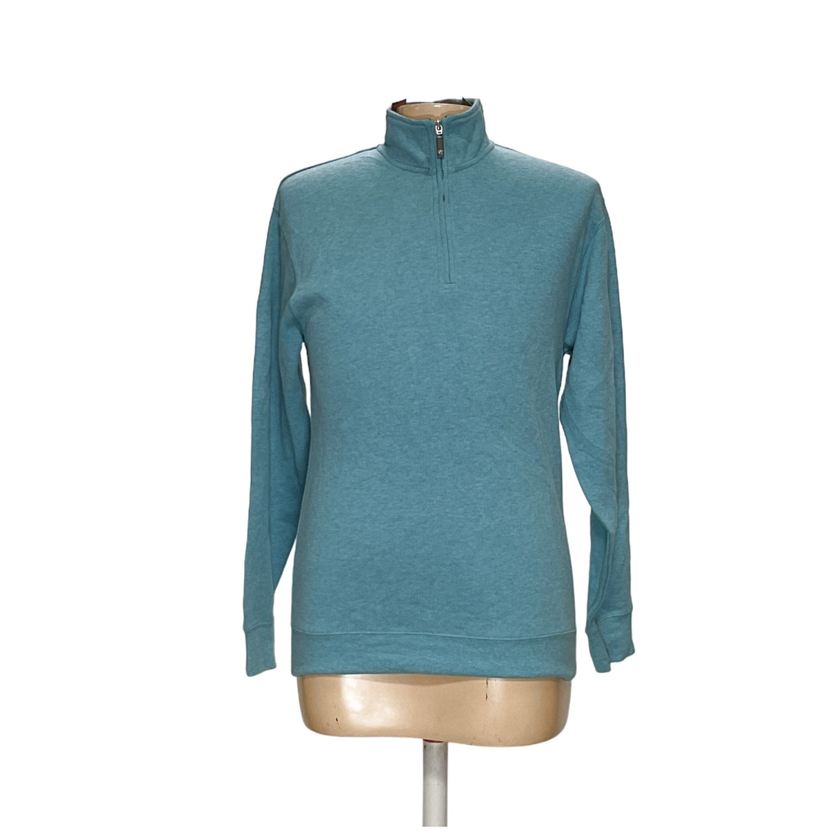 Orvis Blue Men's Henley Sweatshirt - Size S