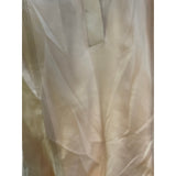 ZARA Beige A-Line Dress - Size M