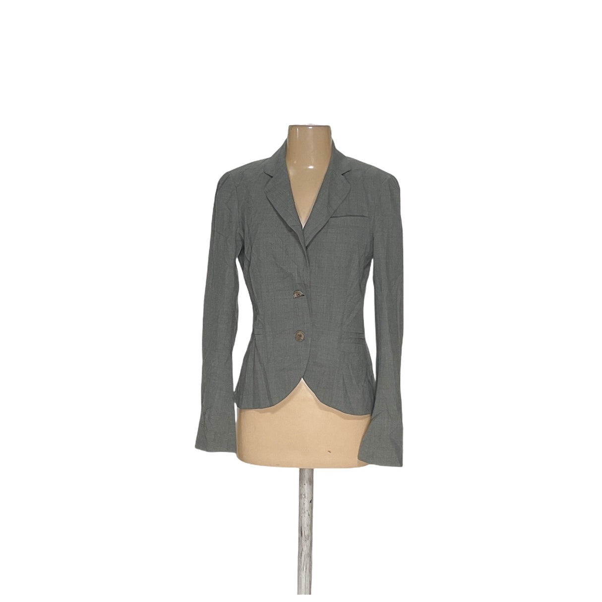 Theory Gray Women's Wool Blazer