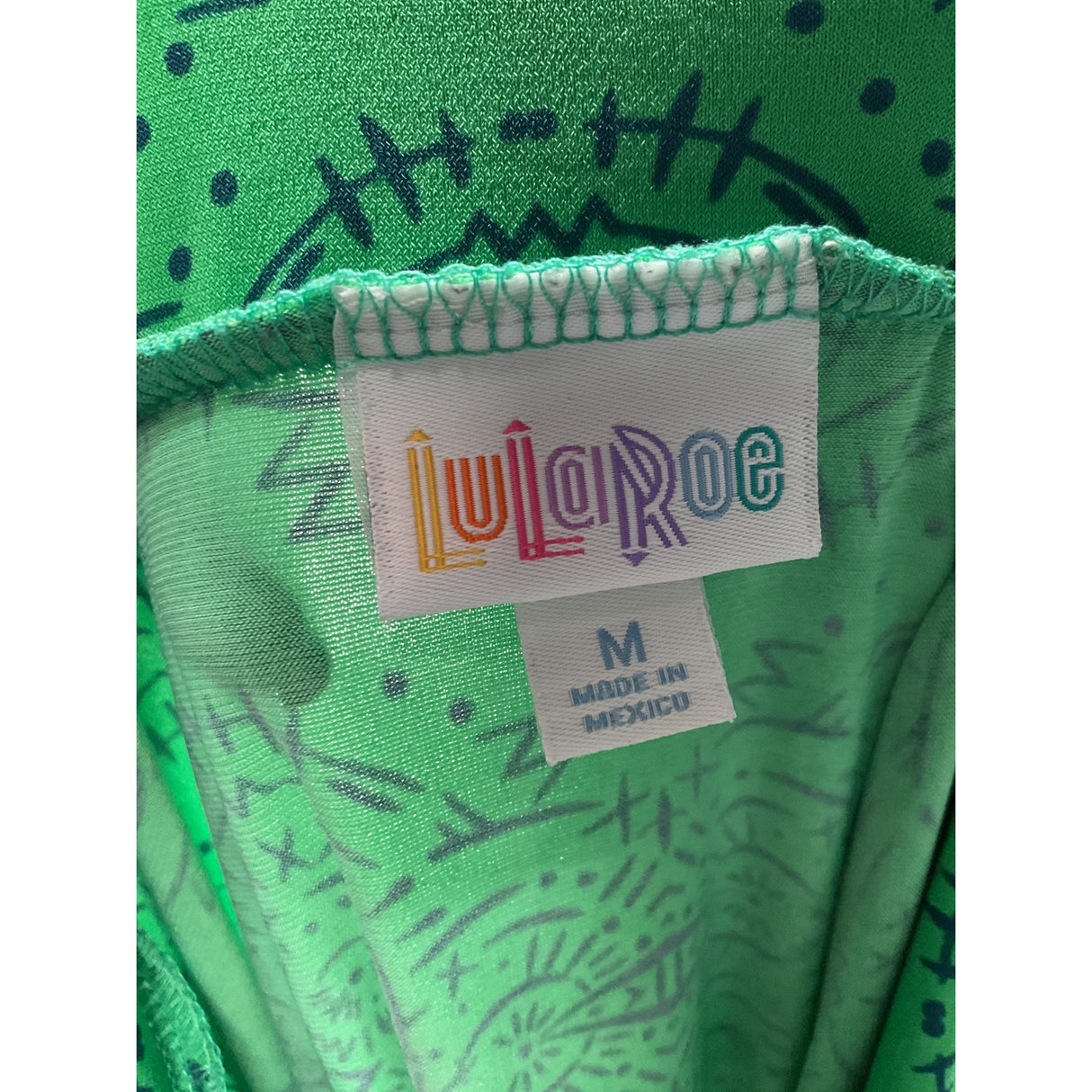 Green Lularoe Maxi Skirt - Size M