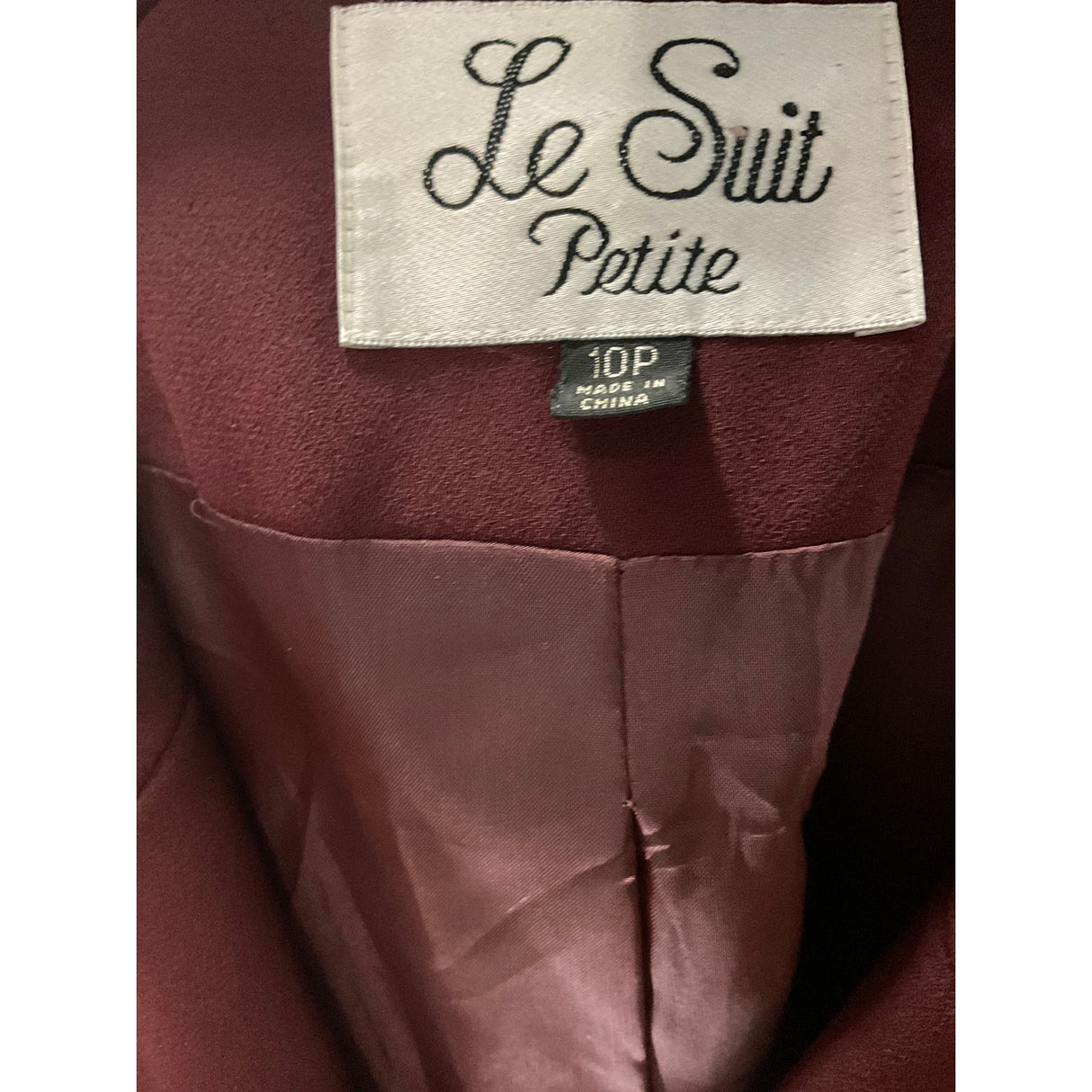 Le Suit Brown Blazer - Women's Size 10P