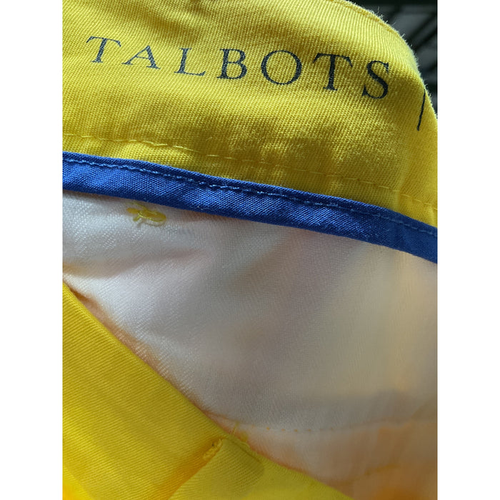 Talbots Yellow Capri Pants 10P