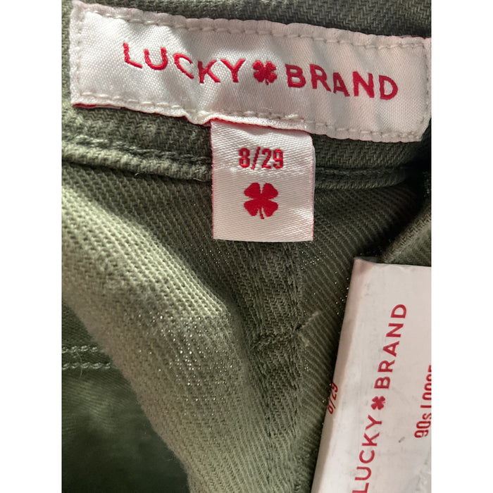 Lucky Brand Green Women's Ankle Jeans Size 8