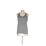 Adidas Women's Gray Chiffon Activewear Top (Size L)