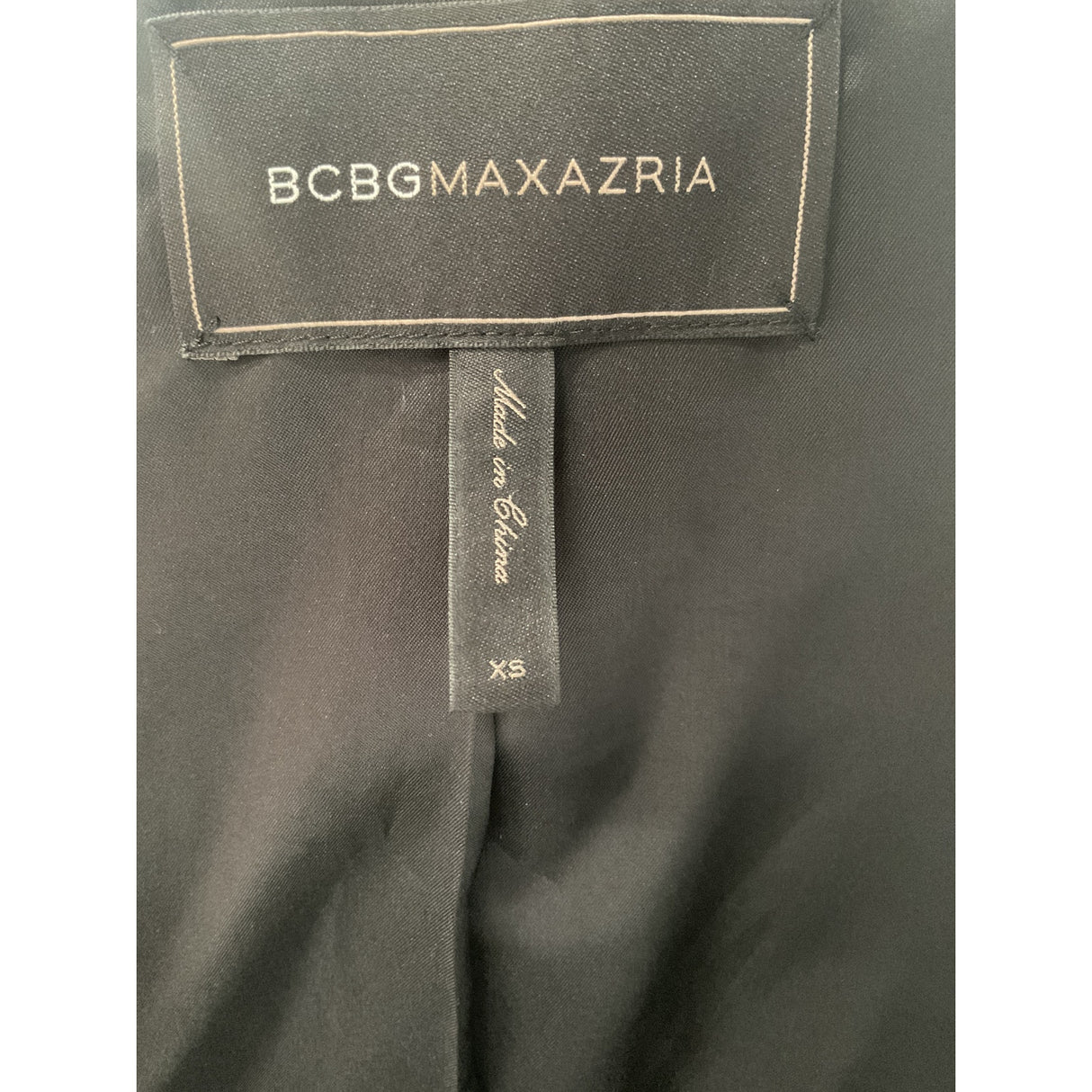 BCBGMAXAZRIA Black Blazer - XS