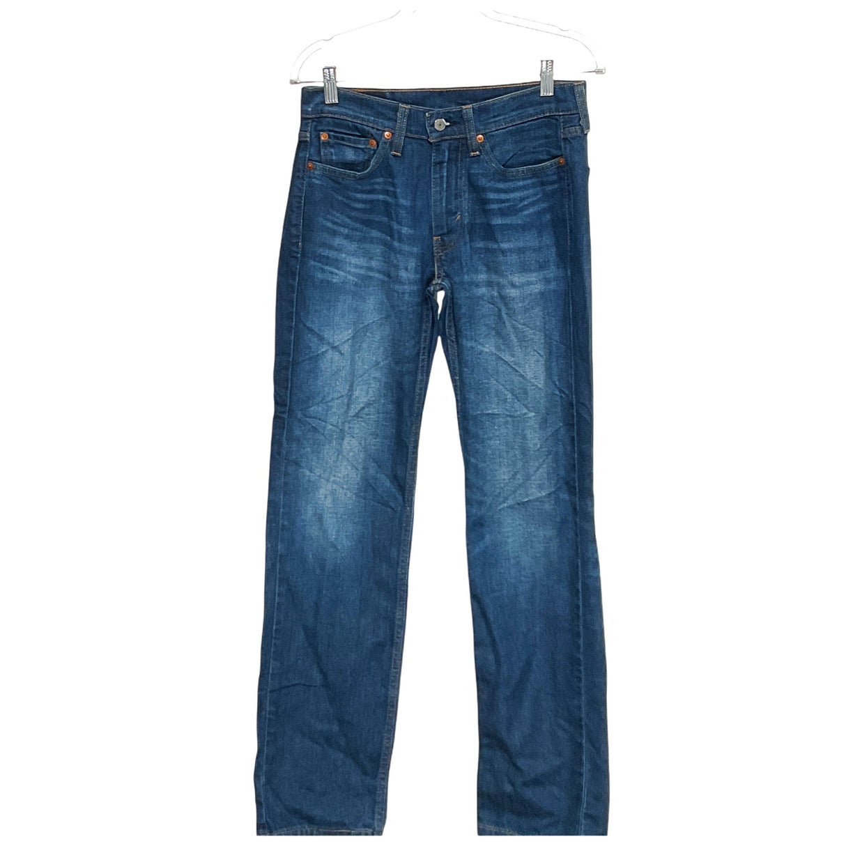 Levi's Men's Blue Ankle Jeans