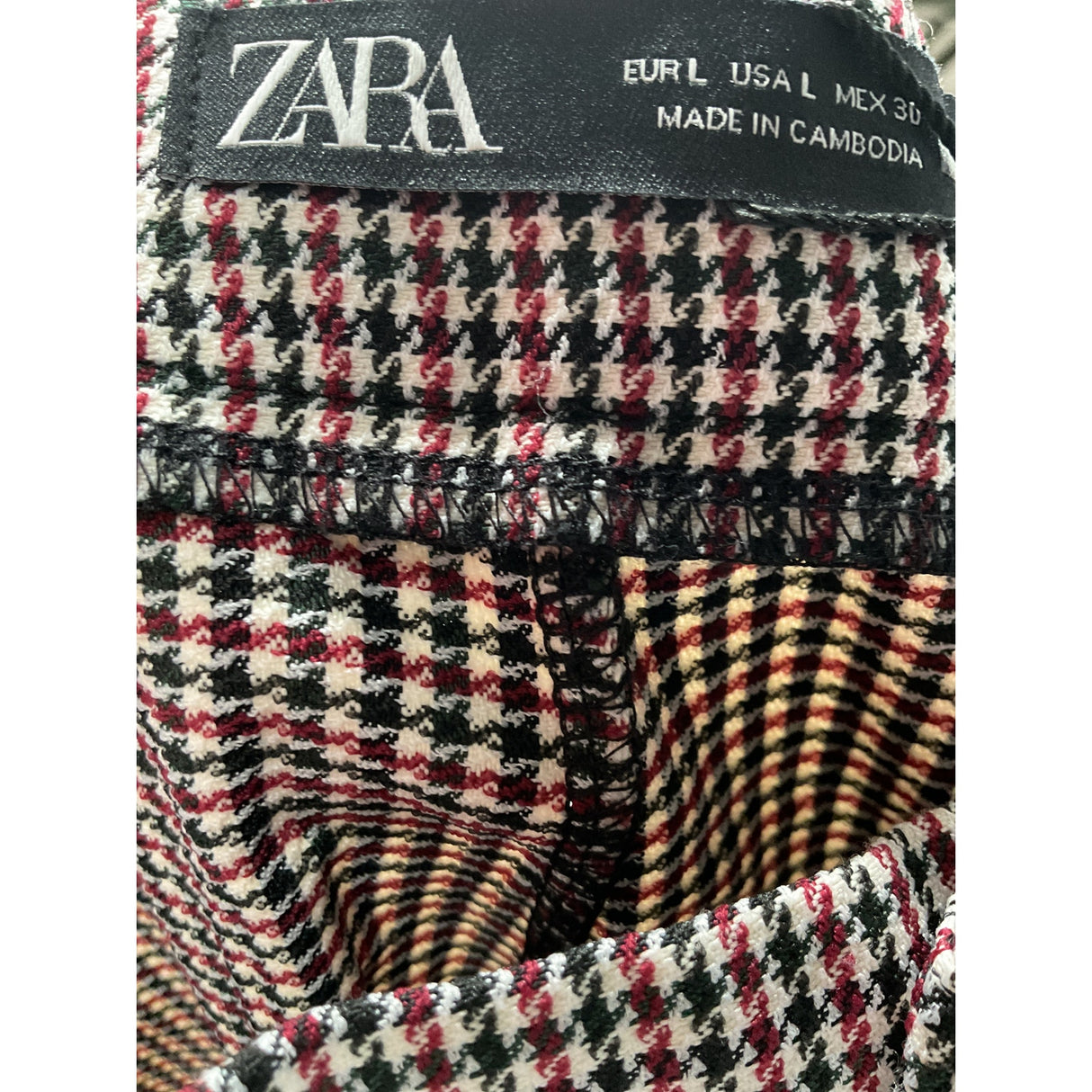 ZARA Multicolor Women's Ankle Pants