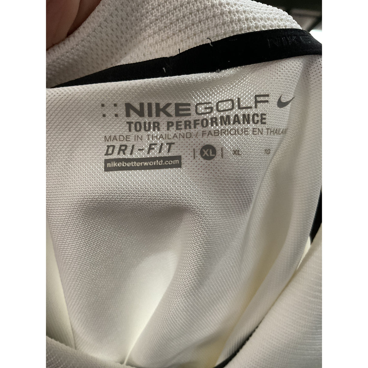 Nike Golf Black Polo - Men's XL