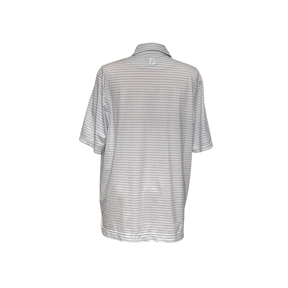 FJ White Polo Shirt - Men's Size L