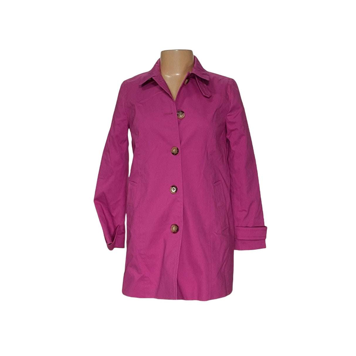 Talbots Pink Overcoat - Size P