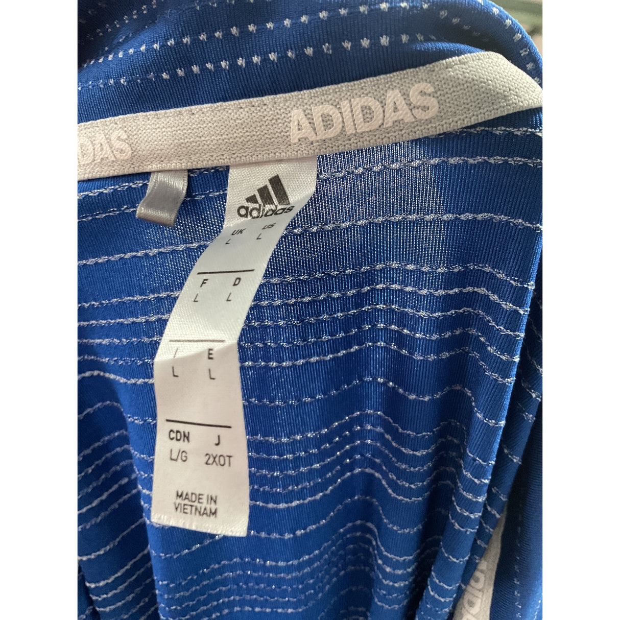 Adidas Blue Women's L Blouse