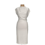 Express White Bodycon Dress, Size S