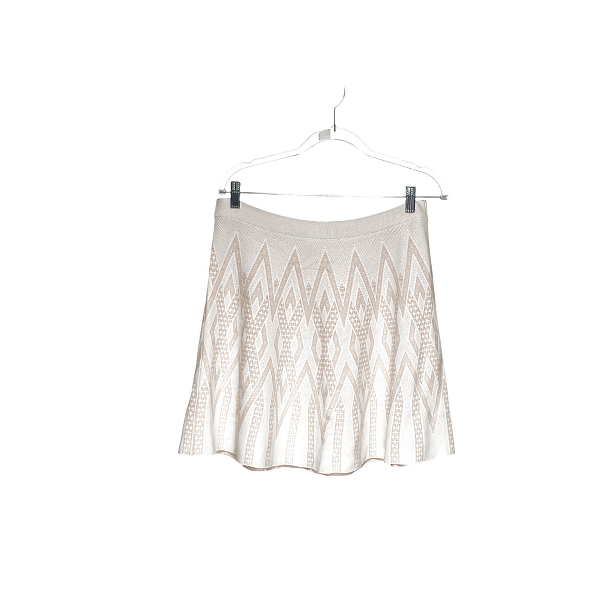 BCBGMAXAZRIA Beige Mini Skirt (Size L)