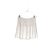 BCBGMAXAZRIA Beige Mini Skirt (Size L)