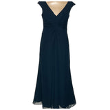 Azazie Blue Maxi Dress - Size C