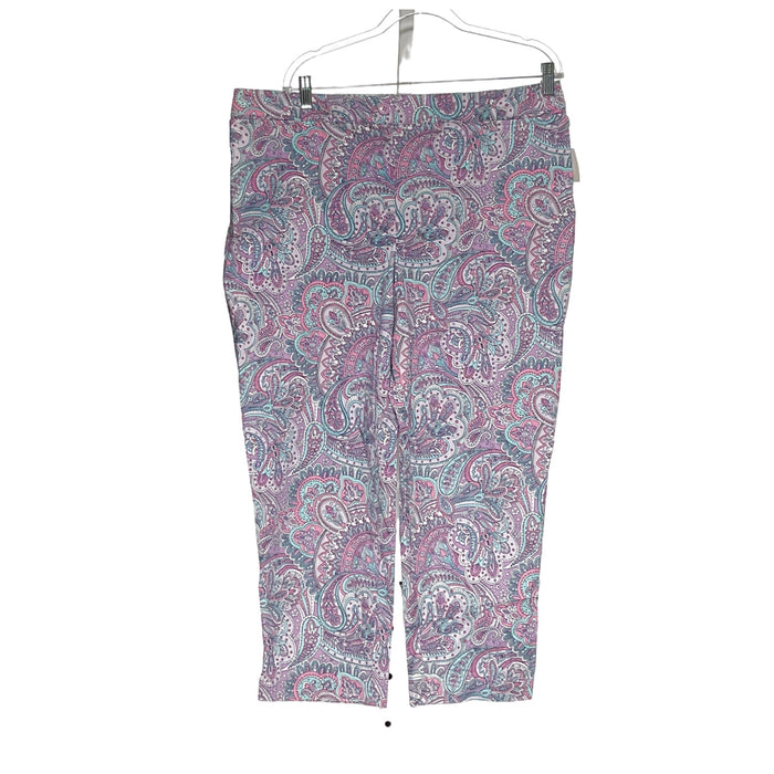 Talbots Multicolor Ankle Pants