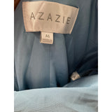 Elegant Azazie Blue Maxi Dress a6