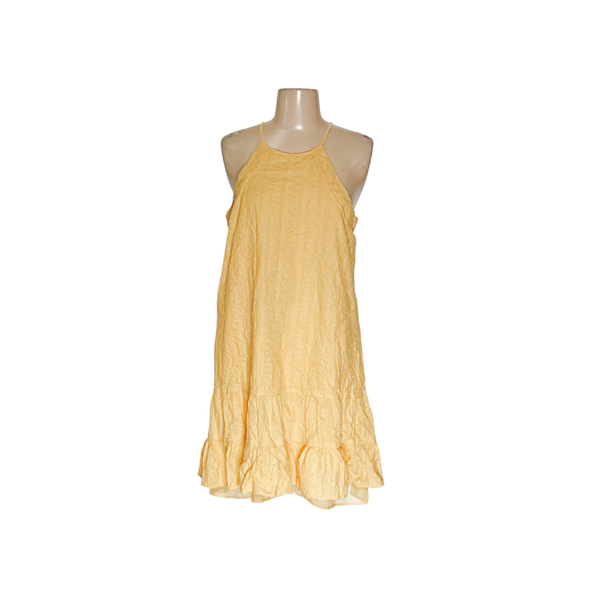 CeCe Yellow Cotton Shift Dress - Size 10