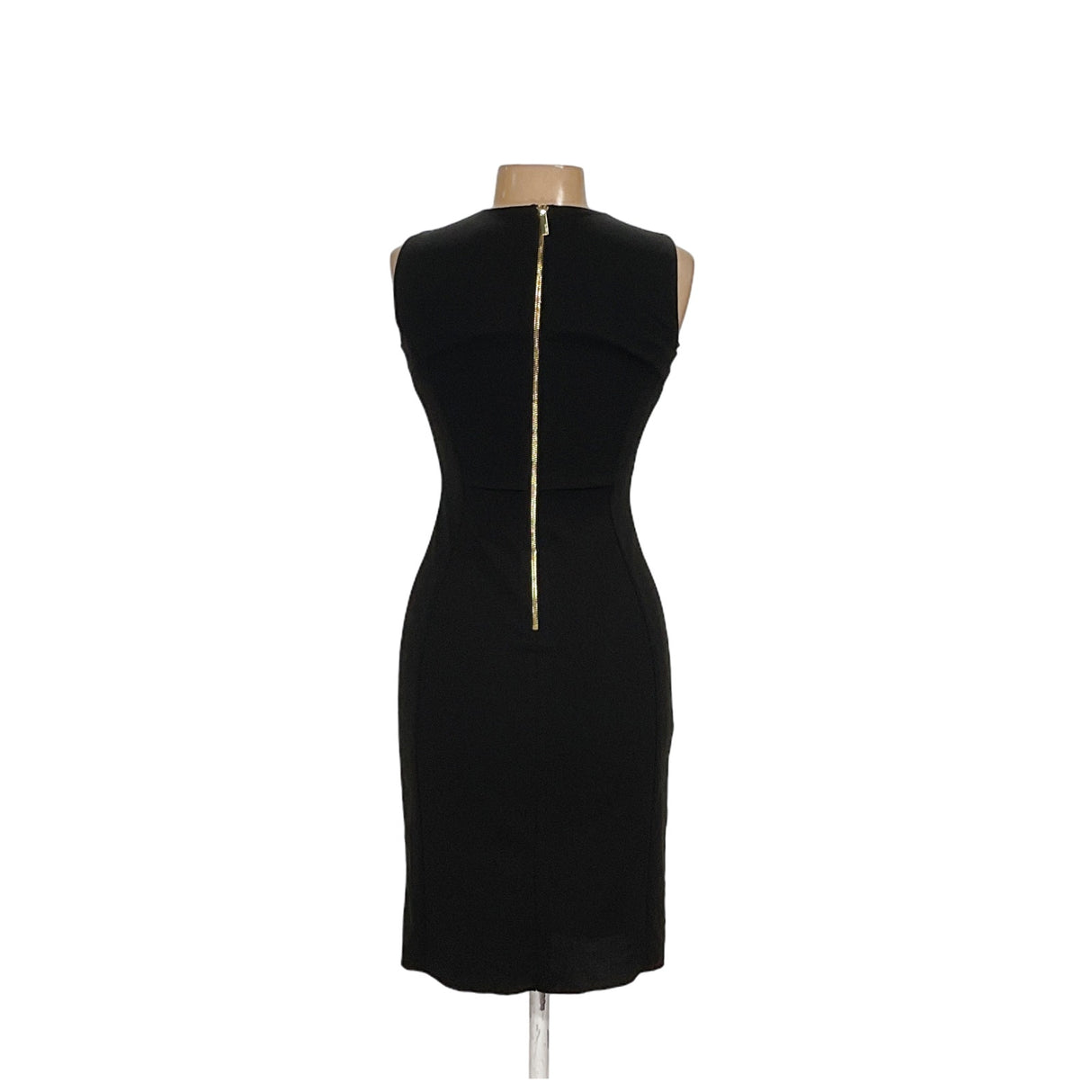 Calvin Klein Black Sheath Midi Dress - Size 4