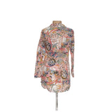 Soft Surroundings Multicolor Button-Up Top - Women's M