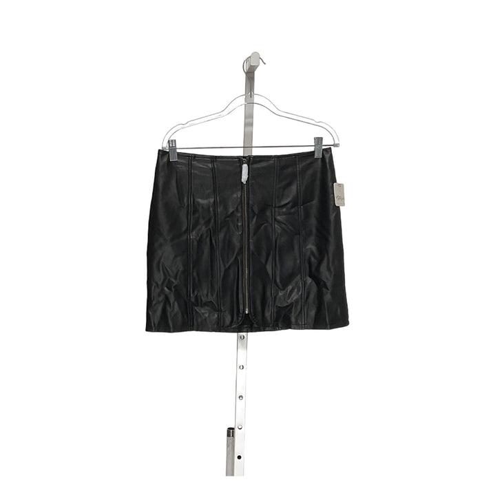 Free People Black Mini Skirt - Size 10