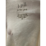 J.JILL Cream Cotton Blouse XL