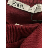 ZARA Women's Red Pullover Sweater in Size M