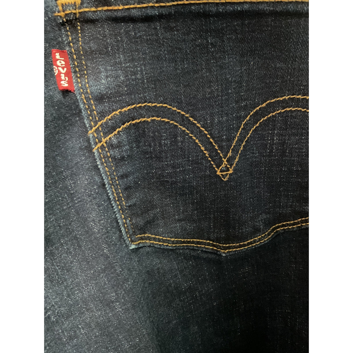 Levi's Women's Blue Straight Jeans - Size 4