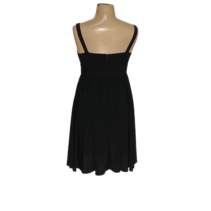 R&M Richards Black A-Line Dress 14P