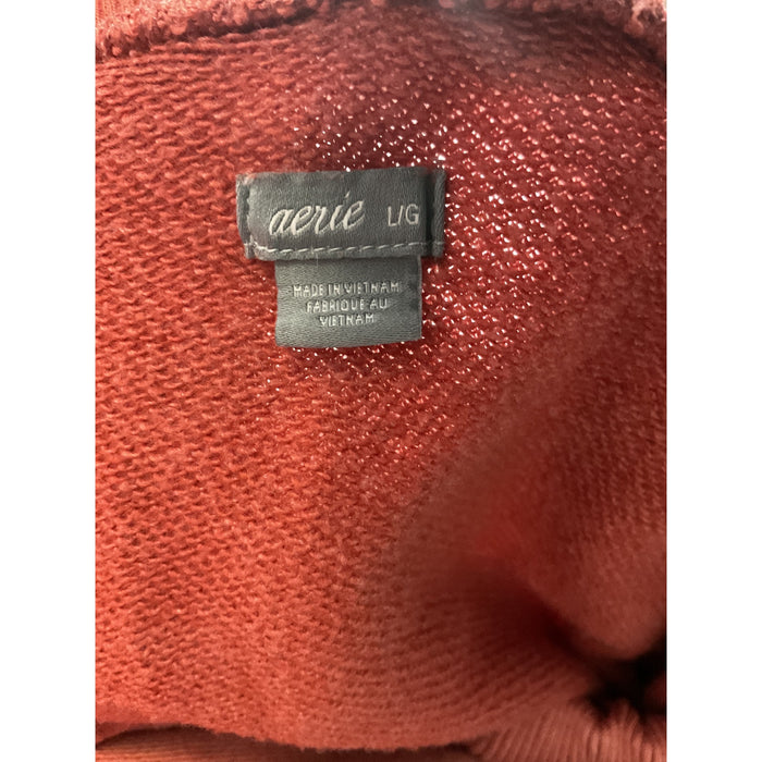 Aerie Orange Sweatshirt, Women's L