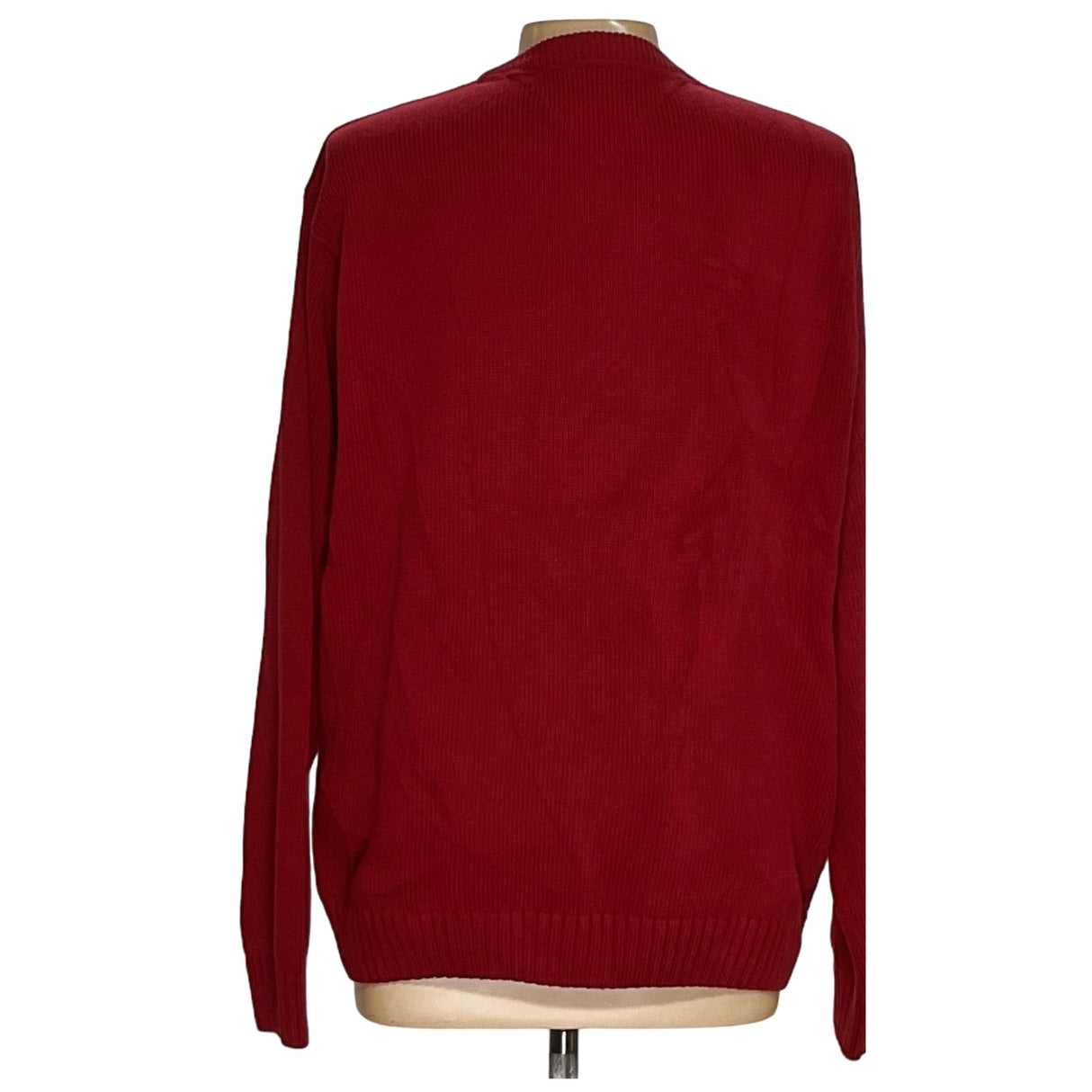 Tommy Hilfiger Red Cotton Men's Sweater