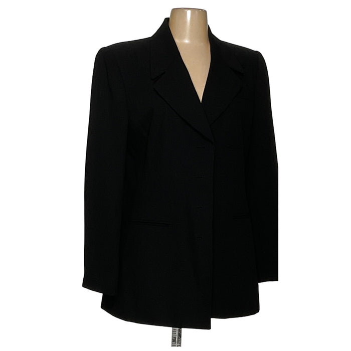 Le Suit Black Blazer Size 8