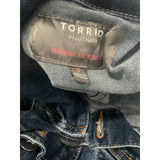 New Torrid Blue Cotton Jacket