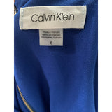 Calvin Klein Blue A-Line Midi Dress