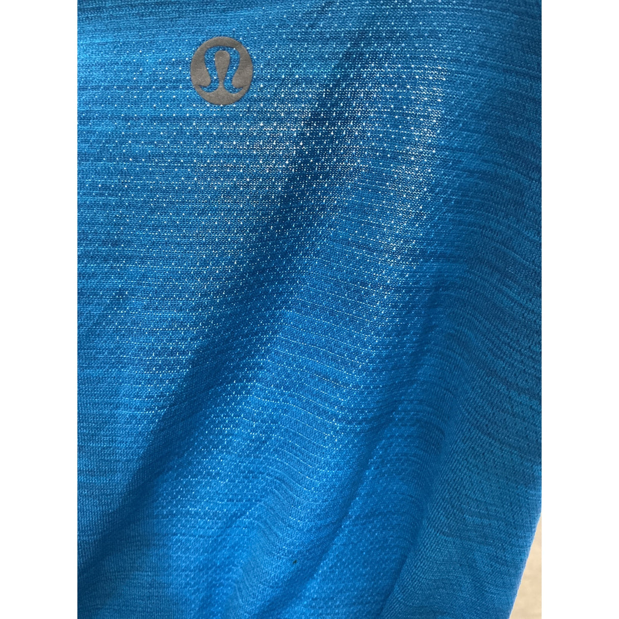 Lululemon Blue Nylon Activewear Top - Women's M