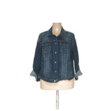 Lane Bryant Blue Cotton Jacket