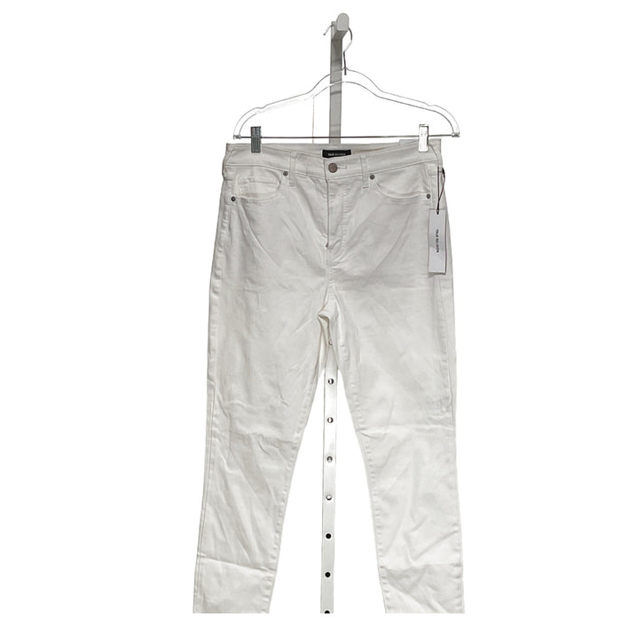 True Religion Men's White Ankle Jeans