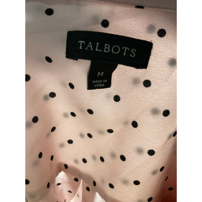 Talbots M Button-Up Multicolor Top