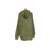 Aerie Green Henley Hoodie