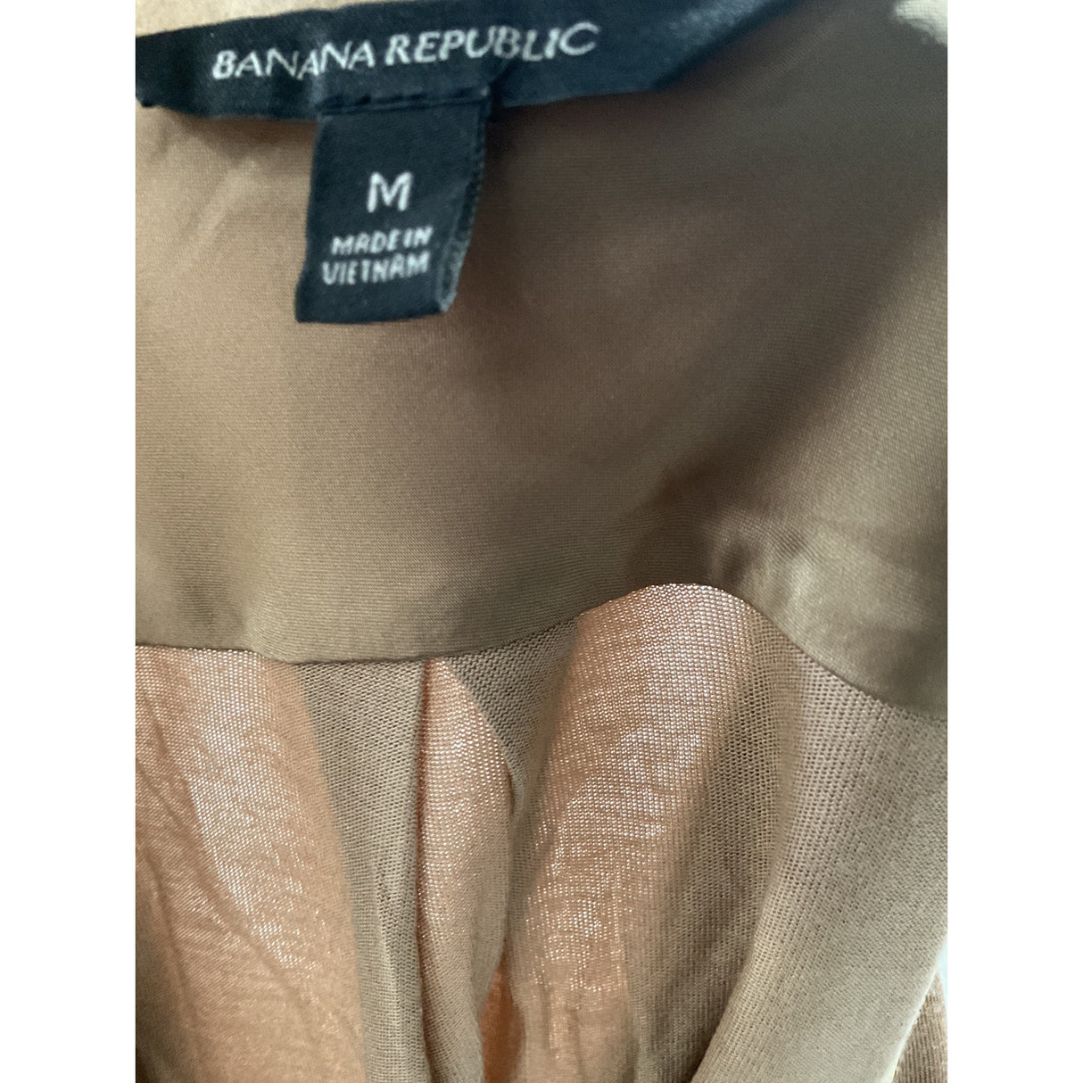 Banana Republic Brown Modal Blouse - Women's M