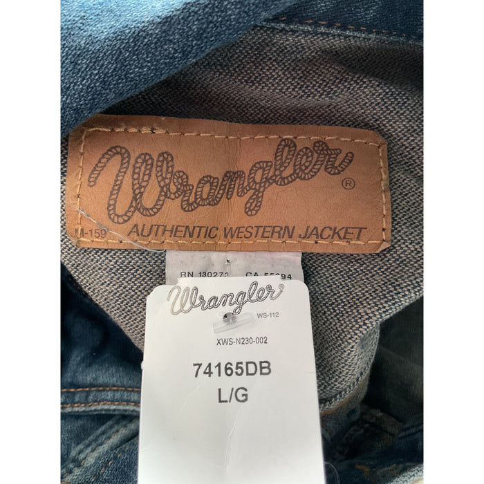 Wrangler Men's Blue Cotton Jacket