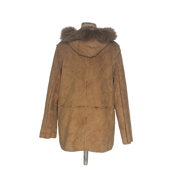 Bernardo Brown Parka Jacket - Women's L