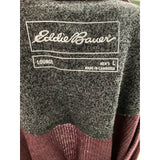 Eddie Bauer Red Polyester Pullover Sweater