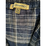 Democracy Multicolor Cotton Blouse XL