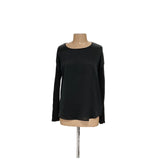 MICHAEL Kors Black Rayon Blouse (Size L)