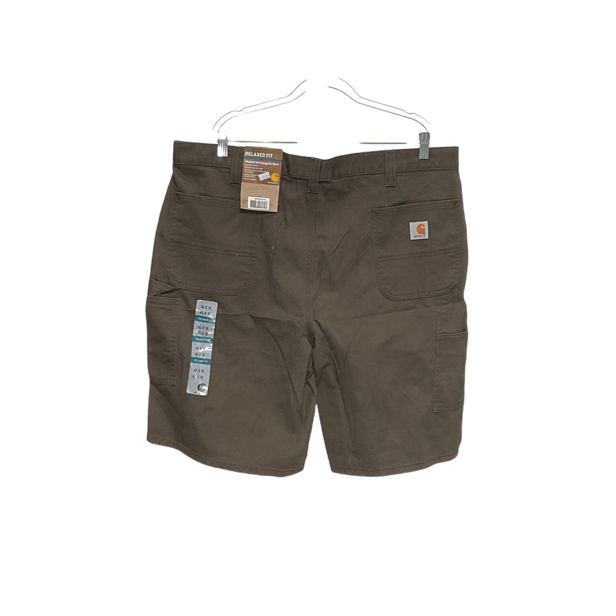 Carhartt Brown Cotton Bermuda Shorts - Men's Size 42