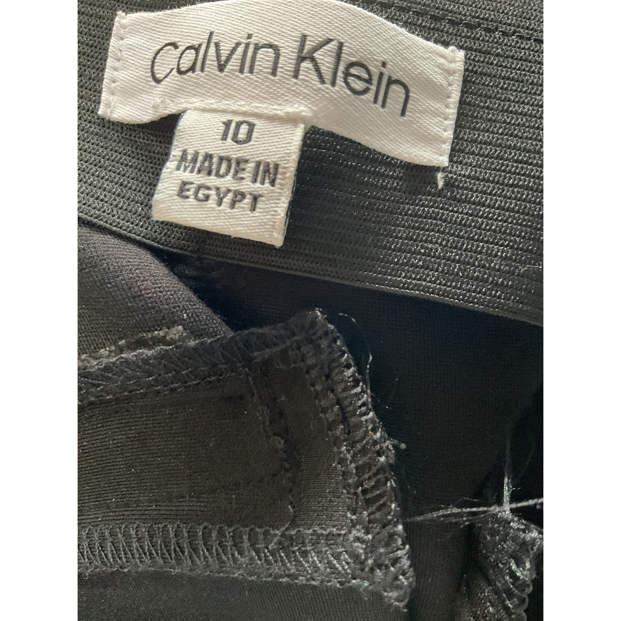 Calvin Klein Black Skinny Pants in Size 10