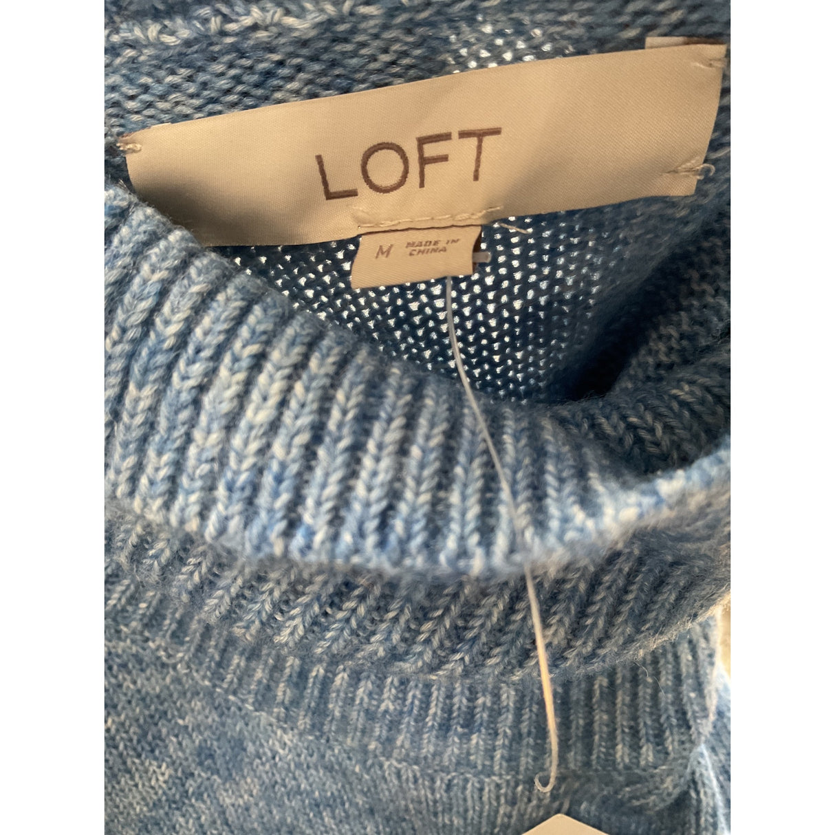 LOFT Blue Sweater - Medium